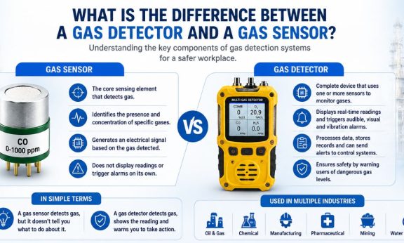 Gas Detector and a Gas Sensor