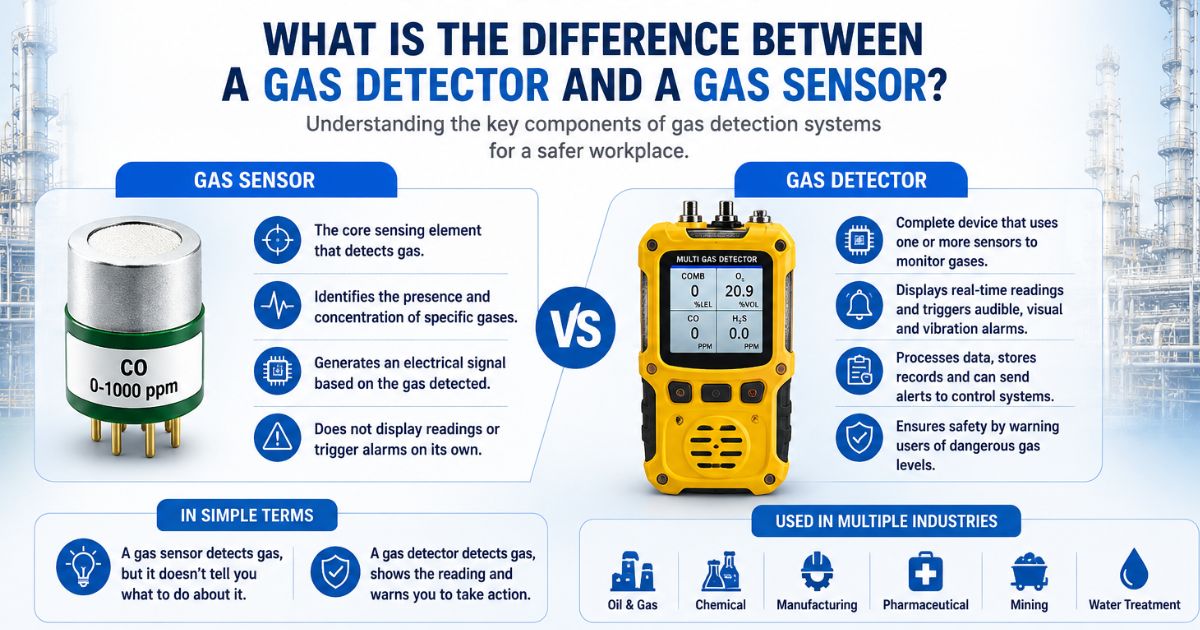 Gas Detector and a Gas Sensor